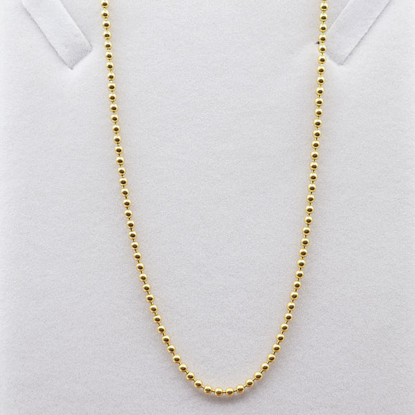 CADENA MILITAR 2.5MM 50CM UNISEX