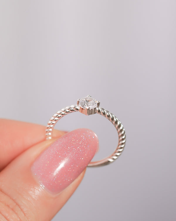 ANILLO INFINITY TALLA  PLATA ITA