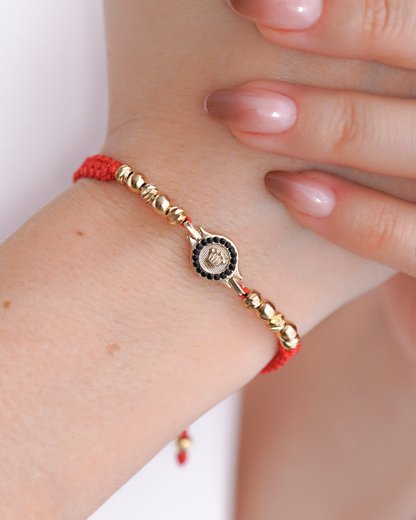 BRAZALETE EXCLUSIVO ROLEX NEGRO ROJO