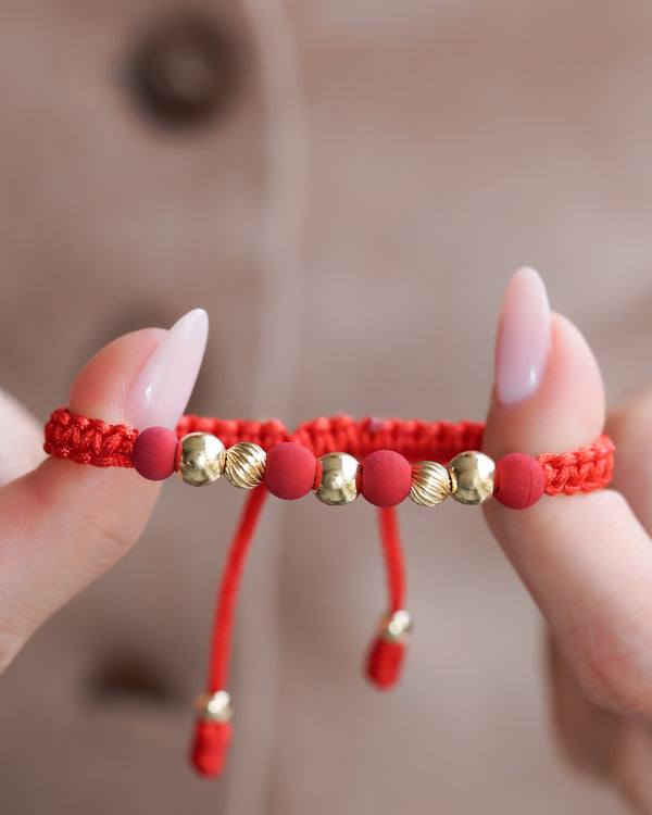 BRAZALETE LUXE 5MM-6MM MACRAME