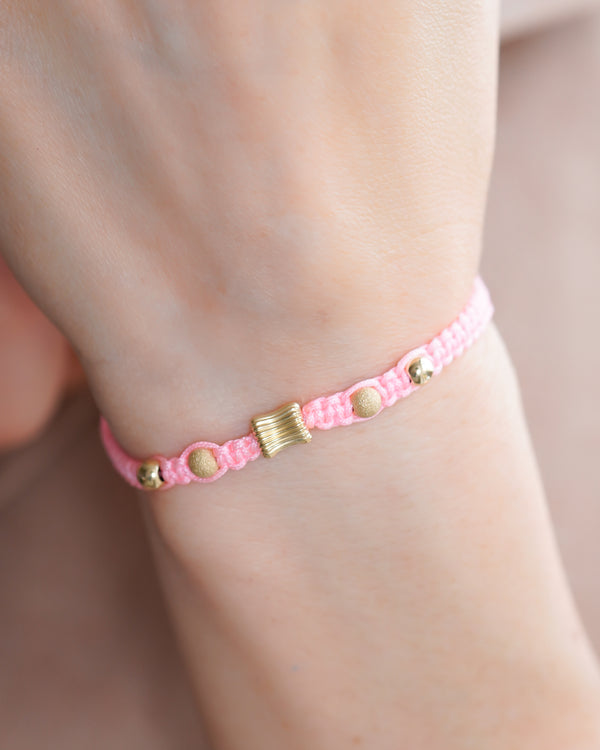 BRAZALETE LUMINA MACRAME 4MM