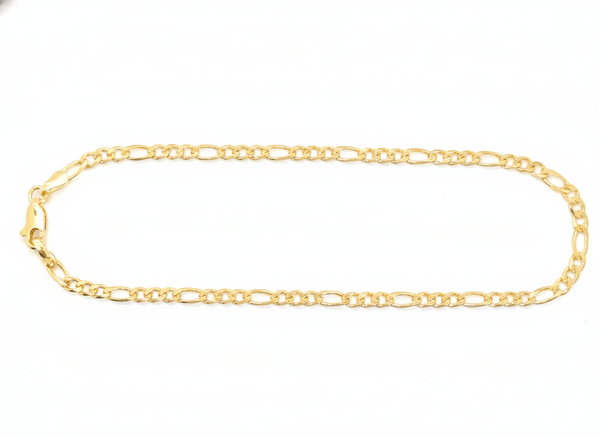 PULSERA 3X1 CART FINA GOLD 0.2CM 19CM