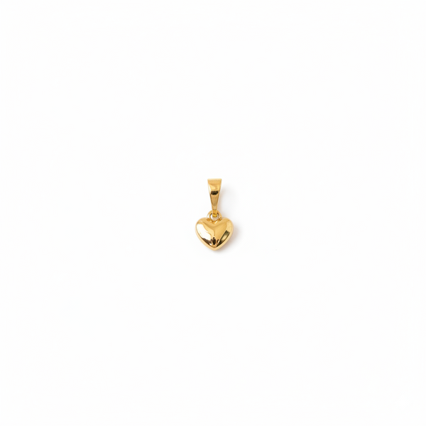 D CORAZON LISO GOLD 1CM