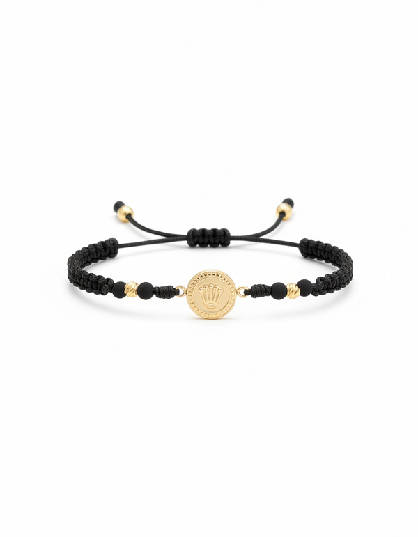 BRAZALETE CLASIC ROLEX NEGRO