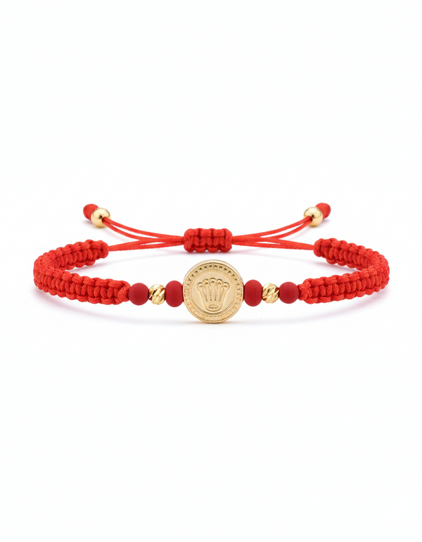 BRAZALETE CLASIC ROLEX ROJO