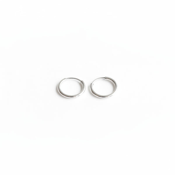 CANDONGA PIRCING CLASIC PLATA 1CM