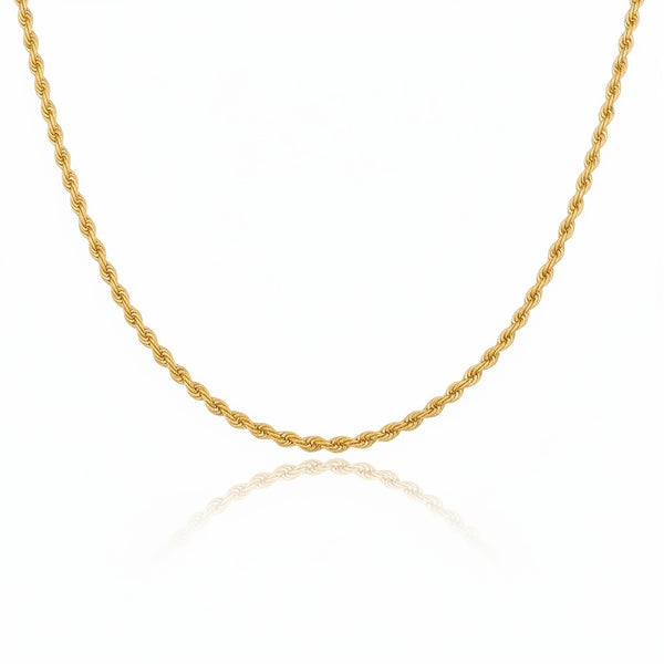 CADENA PLATA L LAZO 2MM 45CM