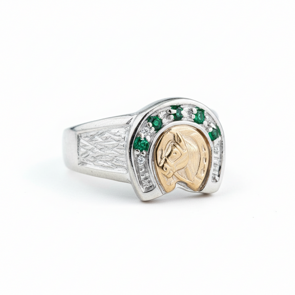ANILLO DE LA HERRADURA VERDE