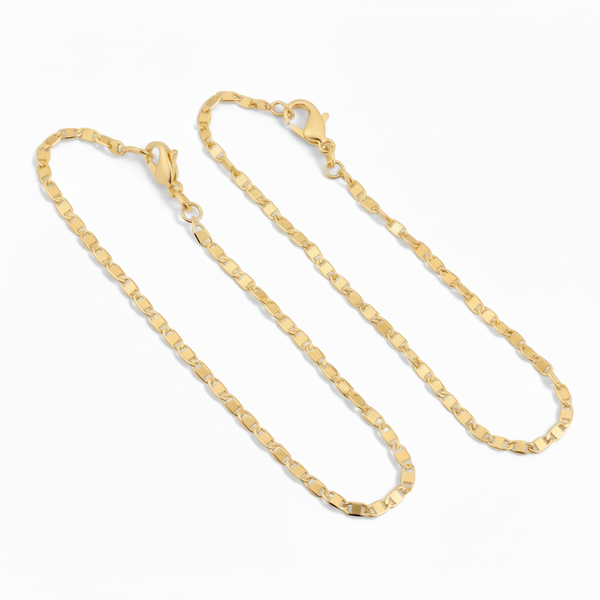 COMBO PAREJA PULSERAS ESCALERA 18CM