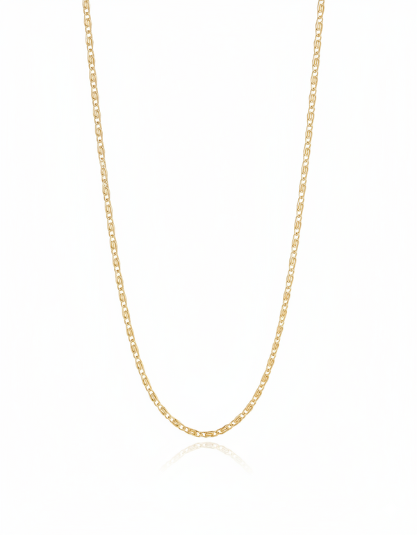 CADENA CARACOL ED GOLD 45CM