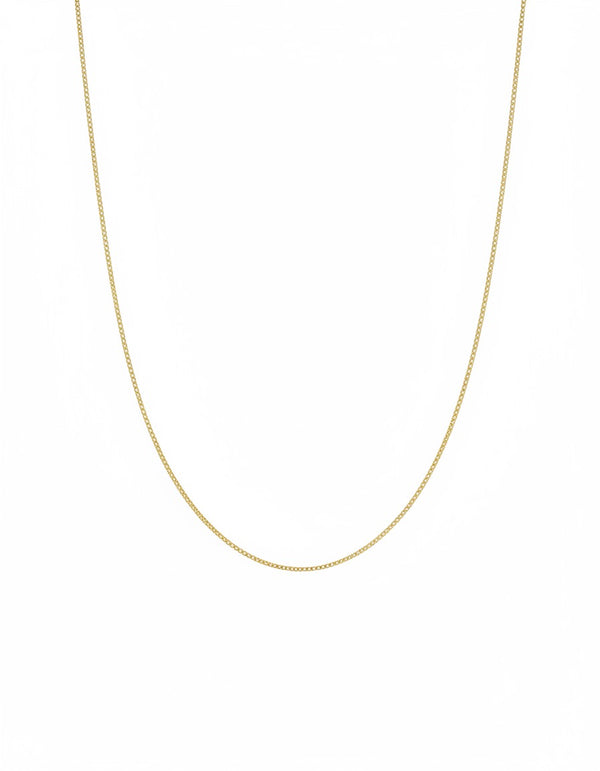CADENA PLATA L CUBANITA 1MM 6OCM