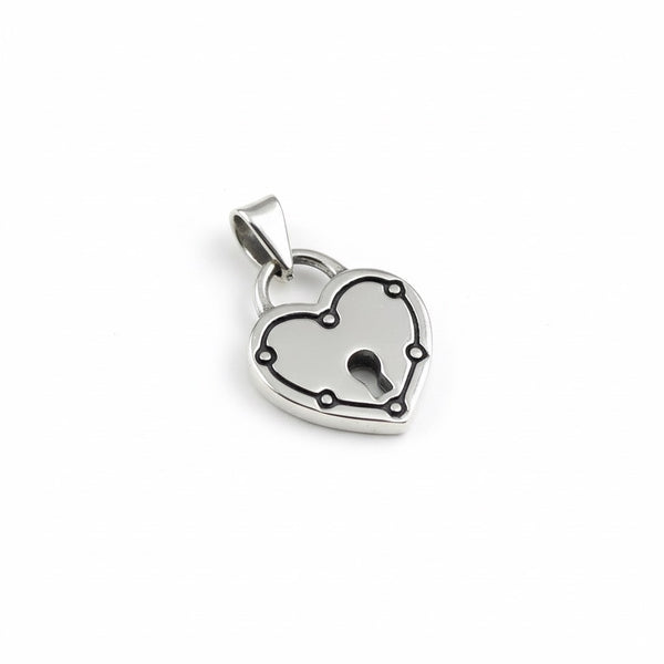 DIJE CORAZON ETERNO PLATA ITALY