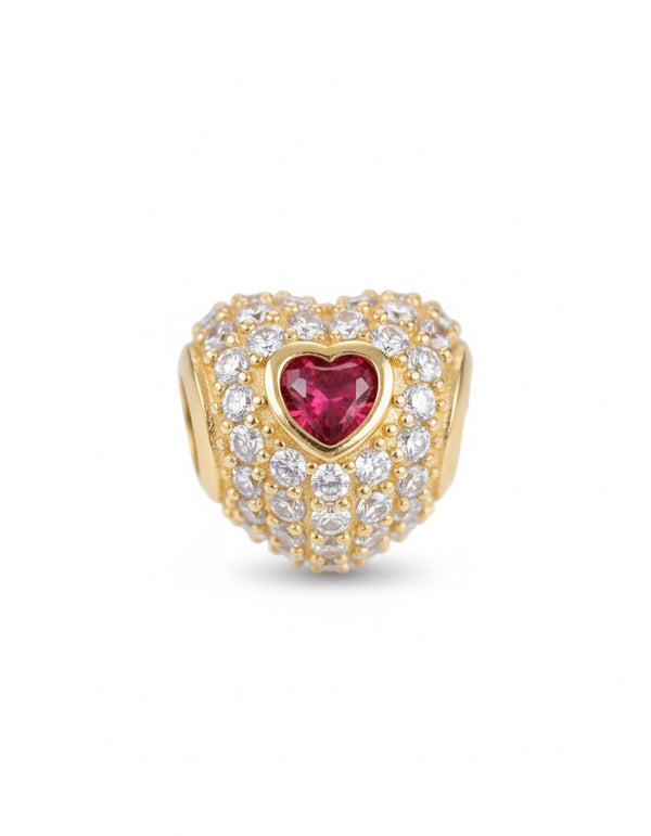 DIJE-CHARM AMOR ROSA 1,3CM