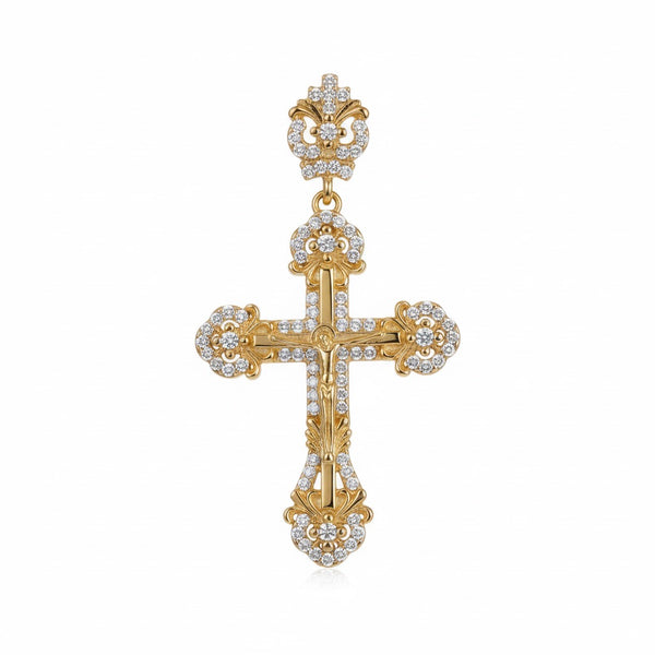 DIJE CRUZ DE PODER 4CM