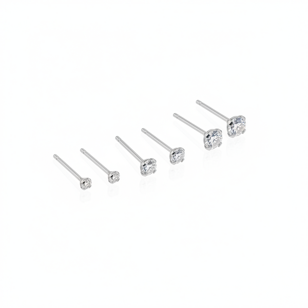 SET TOPOS CIRCON REDONDO PLATA ITA