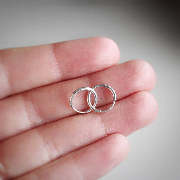 CANDONGA PIRCING CLASIC PLATA 1CM