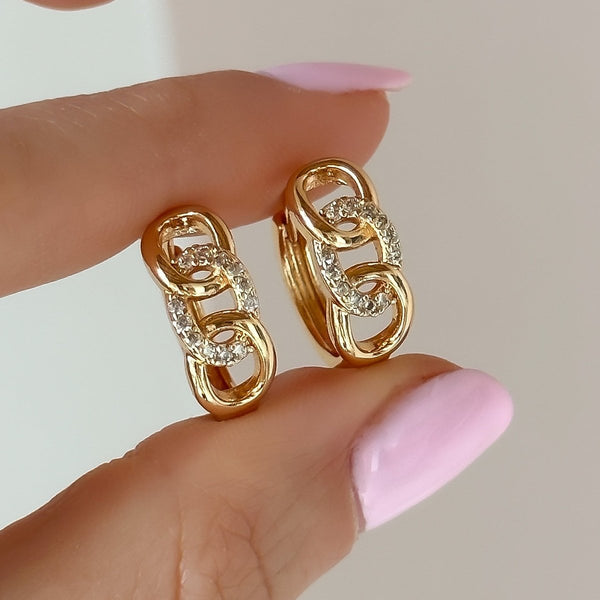 CANDONGA 3X1 CRISTAL 2.7CM ROSE