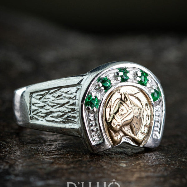 ANILLO DE LA HERRADURA VERDE