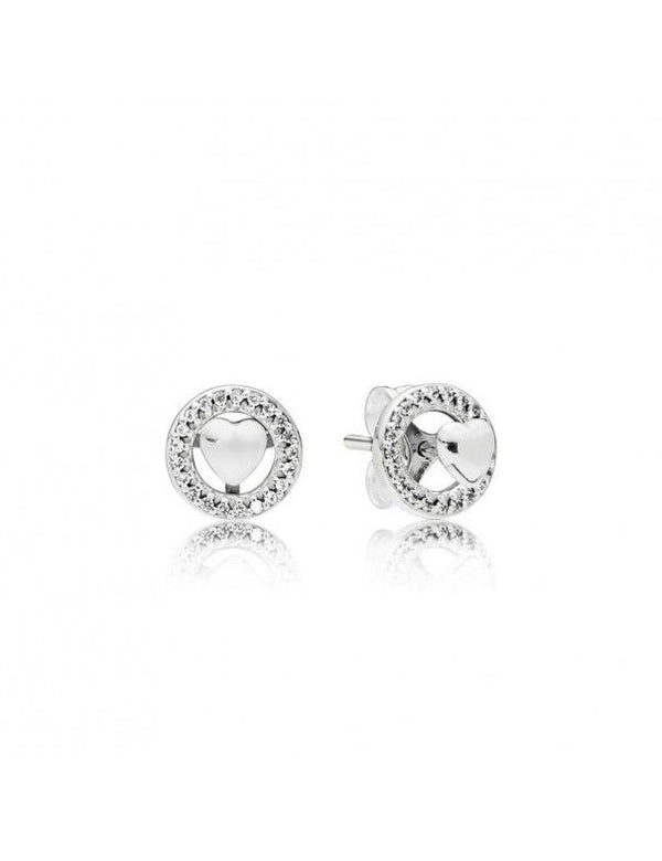A TOPO CORAZON DOBLE ENCANTO PLATA