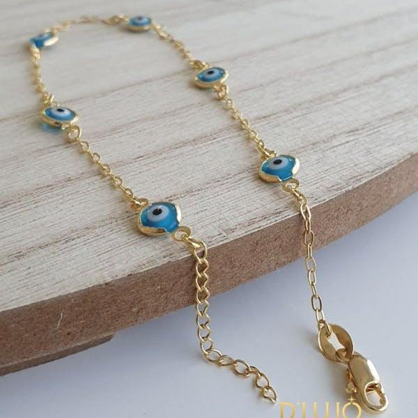 TOBILLERA OJO TURCO EDICIÓN ESPECIAL dlujo-joyeria