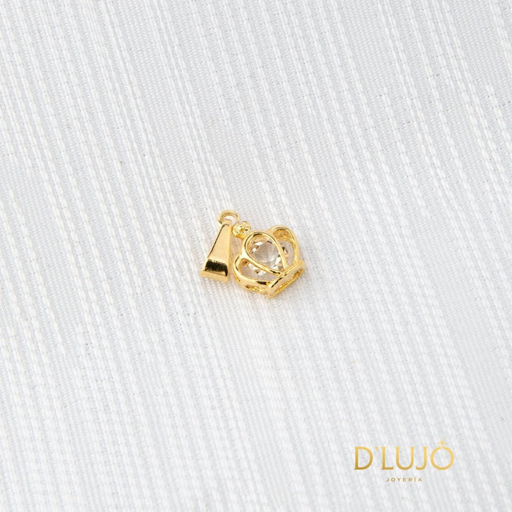 Dije circon Corona dlujo-joyeria