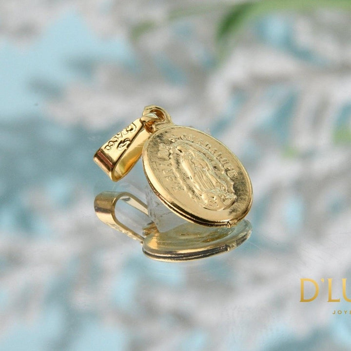 Dije Virgen Guadalupe Dual dlujo-joyeria