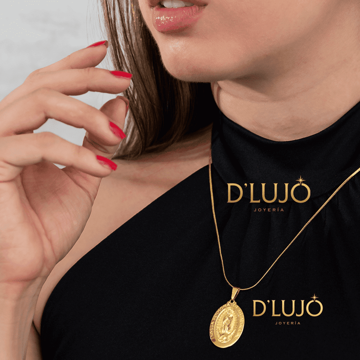 Dije Virgen Guadalupe Grande dlujo-joyeria