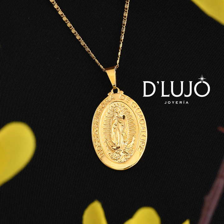 Dije Virgen Guadalupe Grande dlujo-joyeria